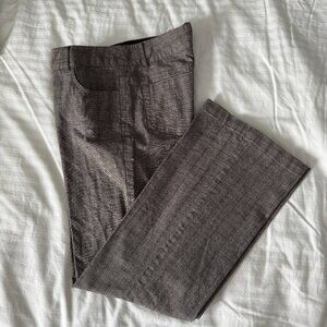 Denver Hayes - Brown Checkered Trouser